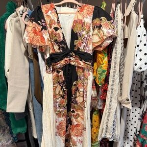 Anthropologie midi dress